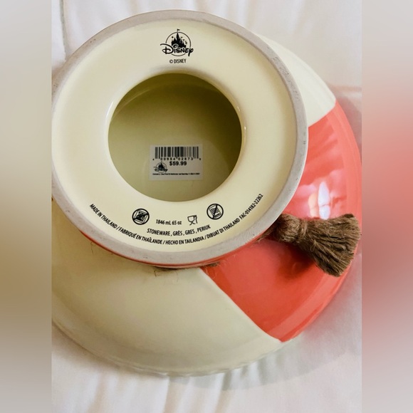 Disney Parks Moana Kakamora Home Decor Ceramic Serving Bowl 10” New $60 MSRP - Picture 5 of 8